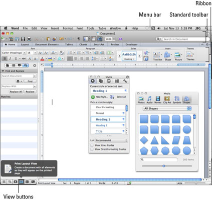word for mac home and office
