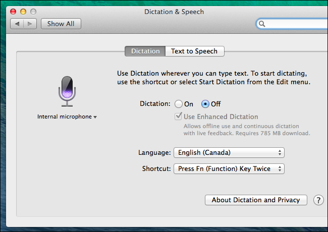 speech app for mac